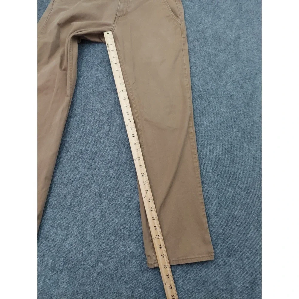 Levis Athletic Jeans Mens 32x32 Brown Slim Straight Casual Stretch denim